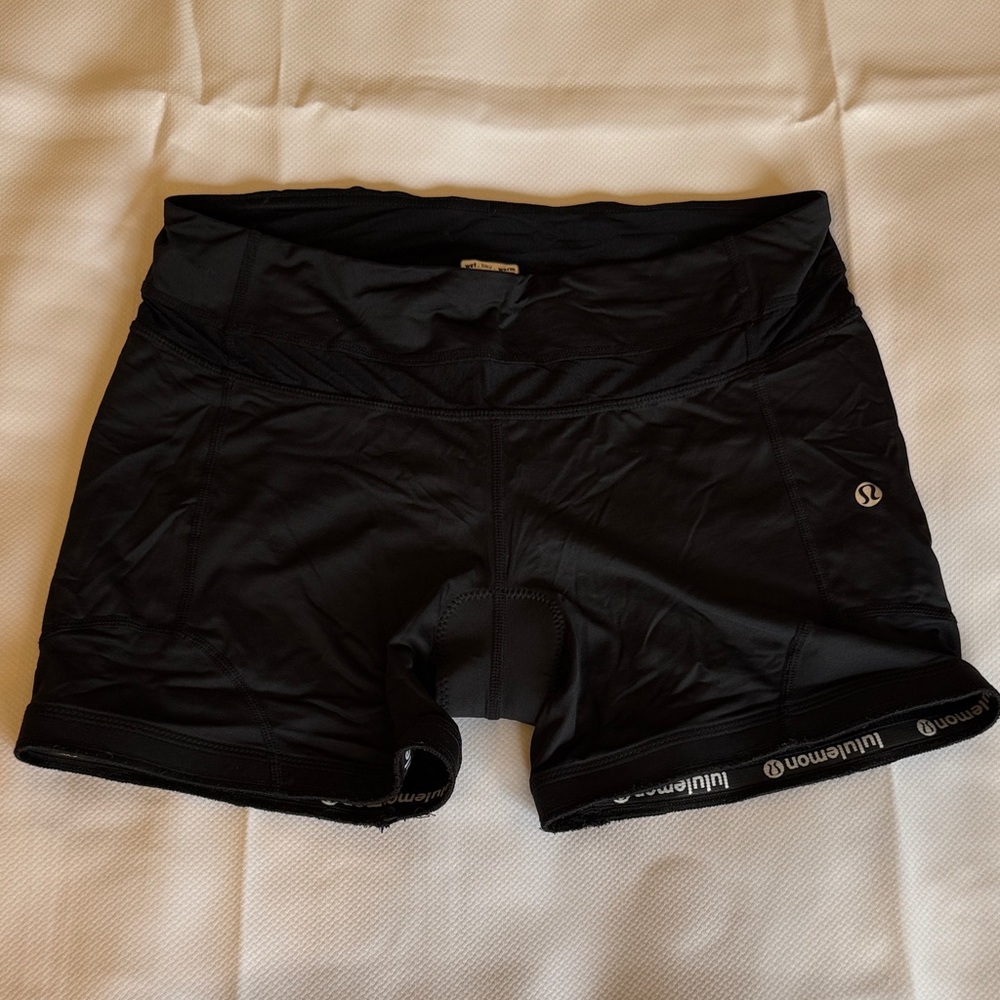 Lululemon Athletica Women's Black Bike Shorts